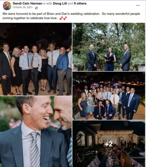Brian Nietzel LGBTQ+ Wedding Collage - Revival Nation
