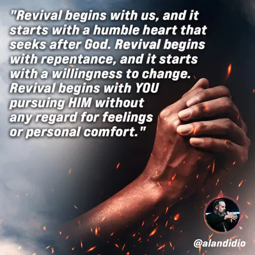 Revival Begins With Us Humble Heart Repentance Change Pursuit - Revival Nation