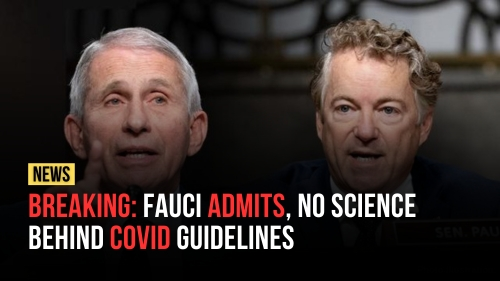 BREAKING- Fauci Admits, No Science Behind COVID Guidelines - Revival Nation - Blog