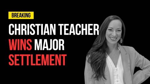 Christian Teacher Wins MAJOR Settlement - Revival Nation - Blog
