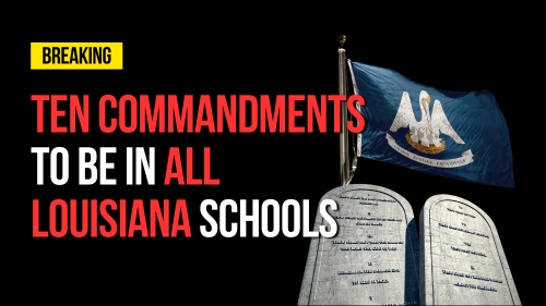 Ten Commandments to be in All Louisiana Schools - Revival Nation - Blog