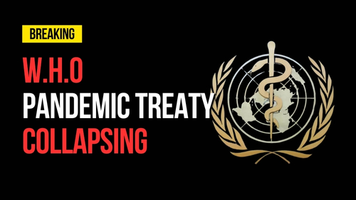 W.H.O Pandemic Treaty Collapsing - Revival Nation - Blog