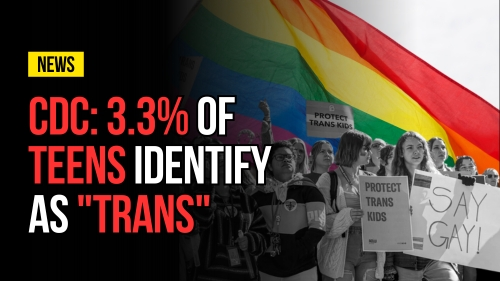 CDC 3.3% Of Teens Identify As Trans - Revival Nation - Blog