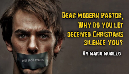 Modern Pastor Why Do You Let Deceived Christians Silence You? - Revival Nation - Blog