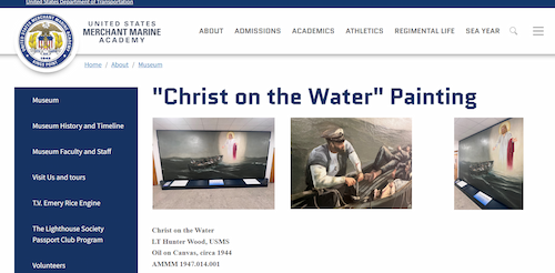 Jesus Painting Returns To US Naval Academy - Revival Nation - Blog - Image