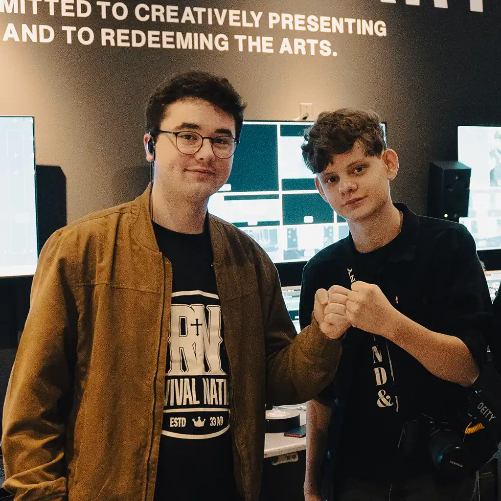 Armed conference photo