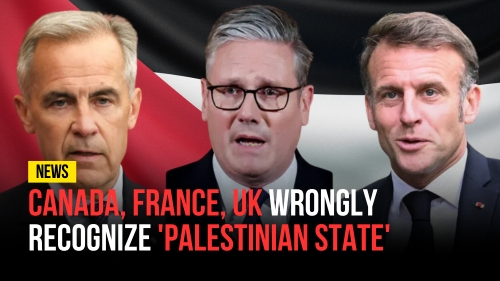 Canada, France, UK Wrongly Recognize 'Palestinian State' - Revival Nation - Blog