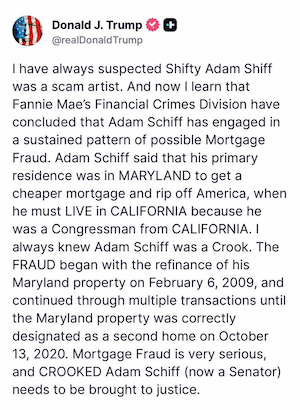 Three Democrats Under Investigation for Alleged Mortgage Fraud - Revival Nation - Blog - Image