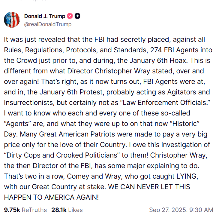 275 Plain Clothes FBI Agents Were in January 6th Crowd - Revival Nation - Blog - Image