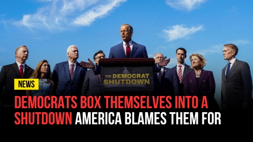 Democrats Box Themselves into a Shutdown America Blames Them for - Revival Nation - Blog