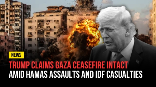 Trump Claims Gaza Ceasefire Intact Amid Hamas Assaults and IDF Casualties - Revival Nation - Blog