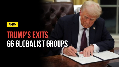 Trump's Exits 66 Globalist Groups - Revival Nation News - Blog