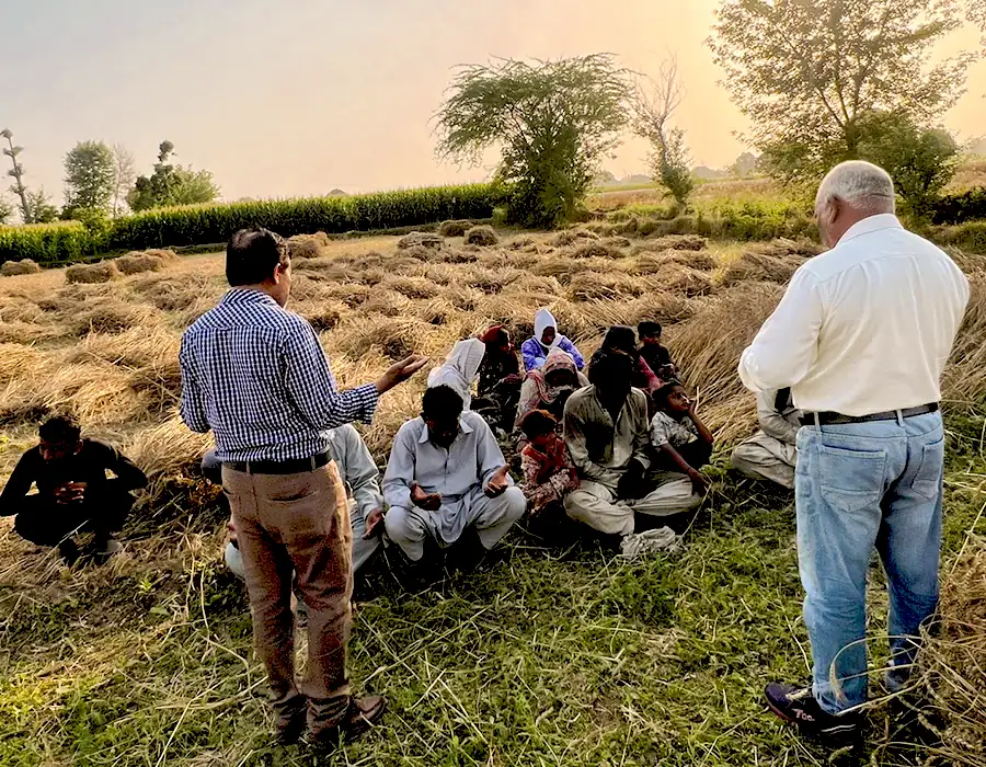Prayer meeting in Pakistan