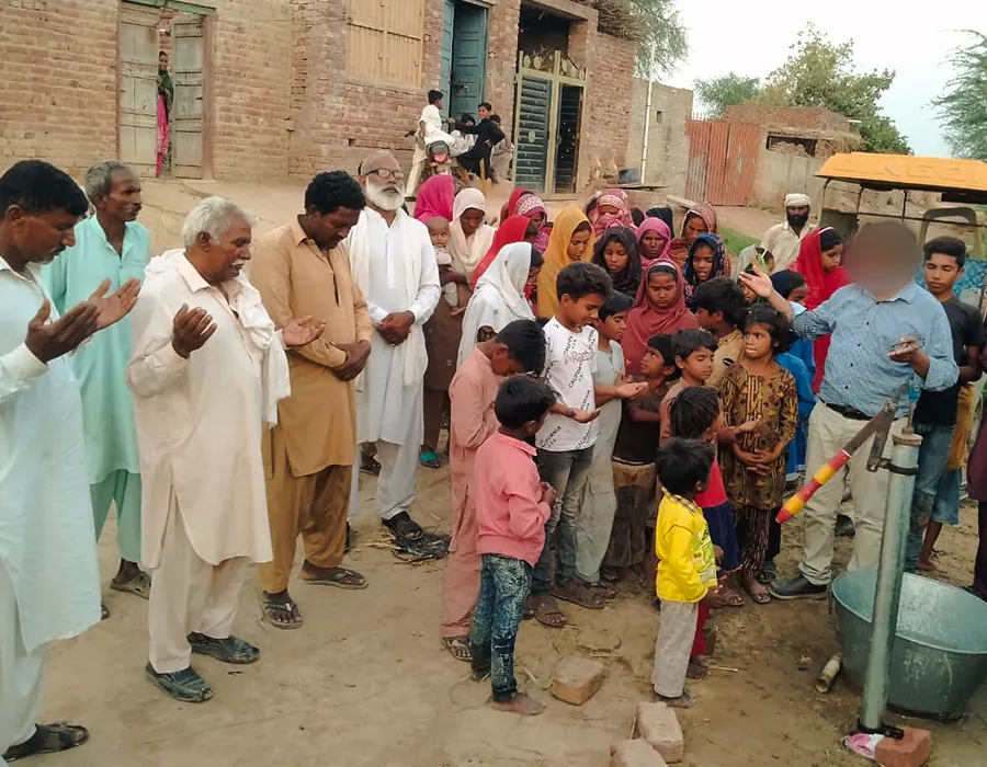 Water pump in Pakistan