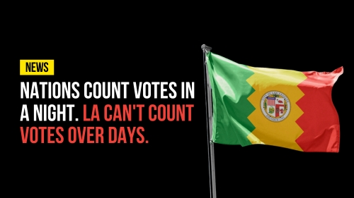Nations Count Votes in a Night. LA Can't Count Votes Over Days - Revival Nation News - Blog