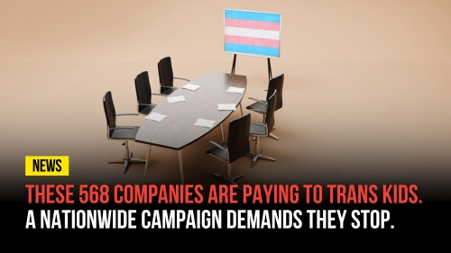 These 568 Companies Are Paying to Trans Kids. A Nationwide Campaign Demands They Stop - Revival Nation News - Blog