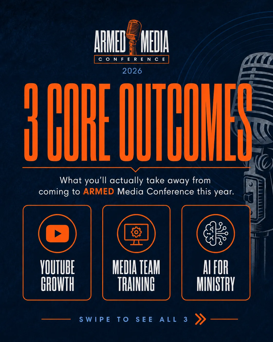 Three core outcomes carousel cover