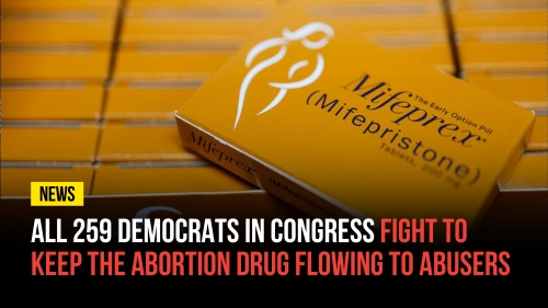 All 259 Democrats in Congress Fight to Keep the Abortion Drug Flowing to Abusers - Revival Nation News - Blog