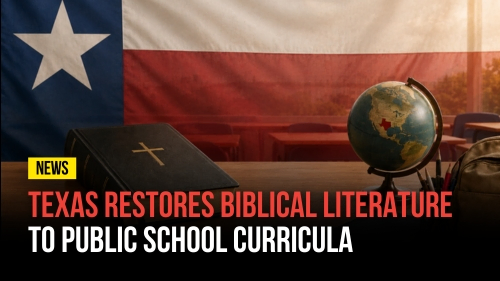 Texas Restores Biblical Literature to Public School Curricula - Revival Nation News - Blog