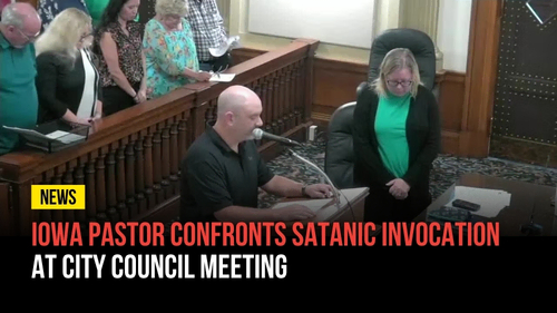 Iowa Pastor Confronts Satanic Invocation at City Council Meeting - Revival Nation News - Blog